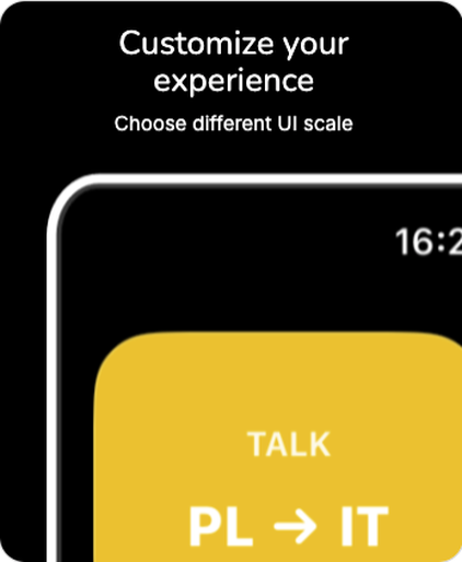 Parrot customizable Apple Watch user interface